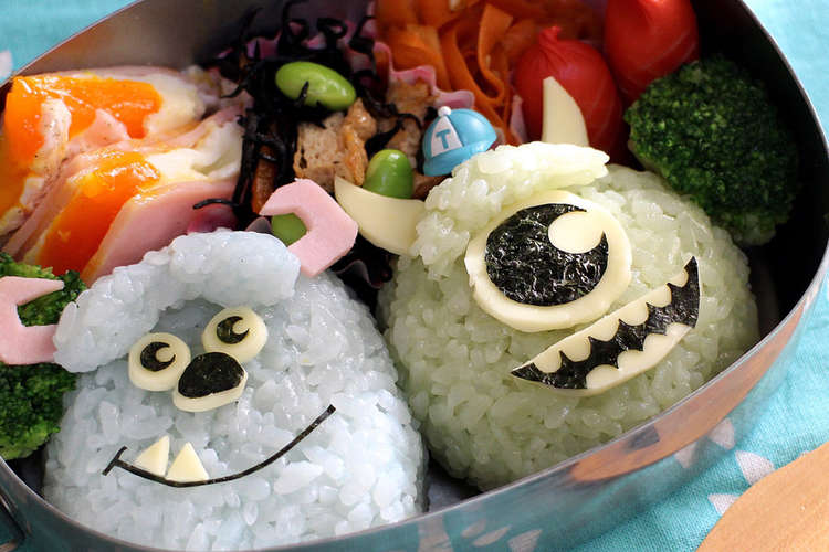 ディズニー モンスターズインクのキャラ弁 レシピ 作り方 By みやきっちん クックパッド 簡単おいしいみんなのレシピが349万品